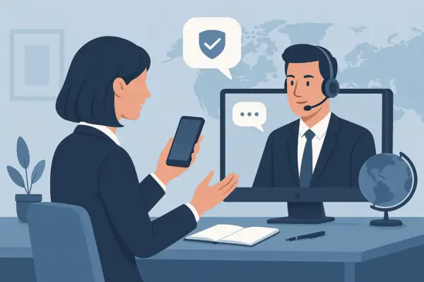 Como Se Comunicar com Clientes de Forma Profissional e Segura