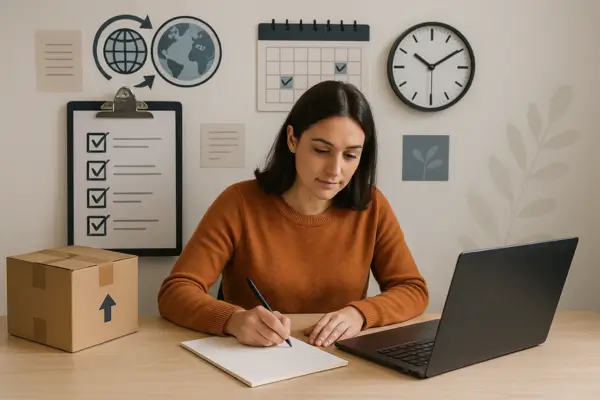 Etapas que Pequenos Exportadores Costumam Ignorar: Como Organizar sua Rotina com Clareza