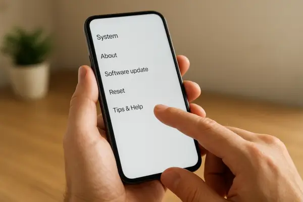 Como formatar o celular
